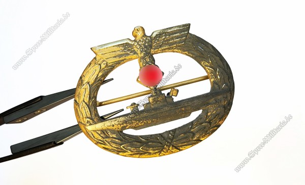 Kriegsmarine U-Boat War Badge [Friedrich Orth Wien]