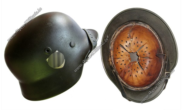 Waffen-SS Steel Helmet M40 "Q68"