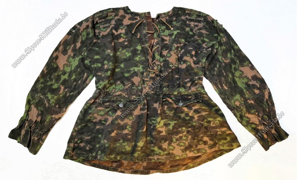 Waffen-SS Tarnfeldbluse M42 Eichenlaubmuster(B) Rauchtarn Doppeldruck