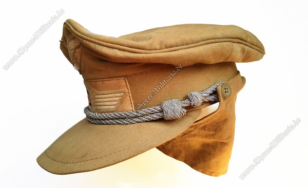 Luftwaffe Afrikakorps Tropen Schirmmütze für Offiziere