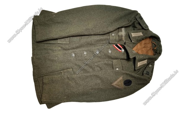 Wehrmacht Uniform/Feldbluse M43 für Pionier Mannschaften