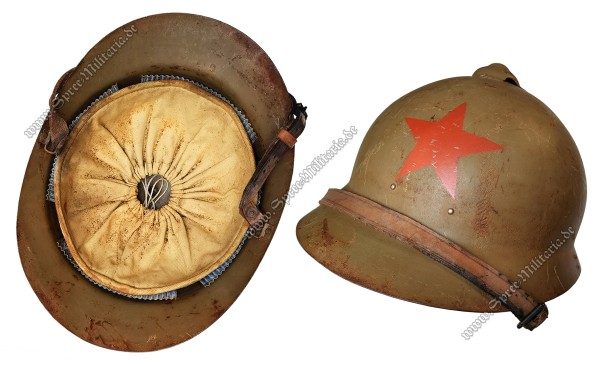 Russland Stahlhelm Solberg M17 der kommunistischen Revolutionsbrigaden