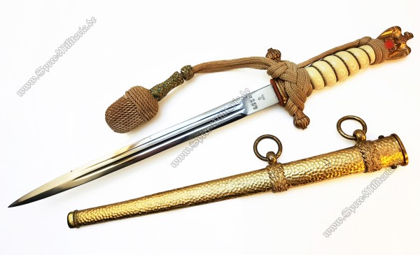 Kriegsmarine Dolch für Offiziere als Kammerstück N257